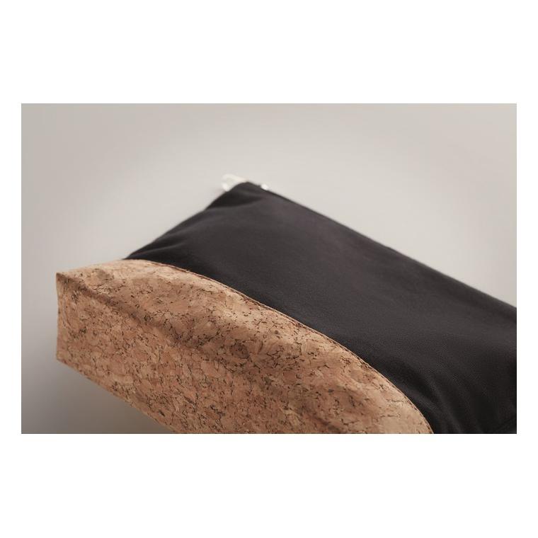 Geantă cosmetice, plută & bumbac PORTO BAG Negru