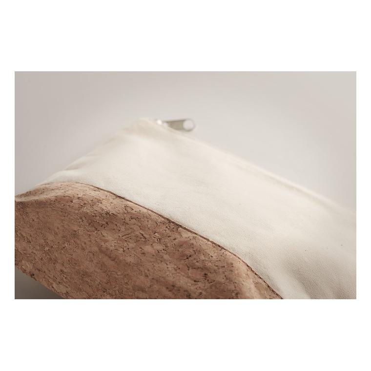 Geantă cosmetice, plută & bumbac PORTO BAG Bej