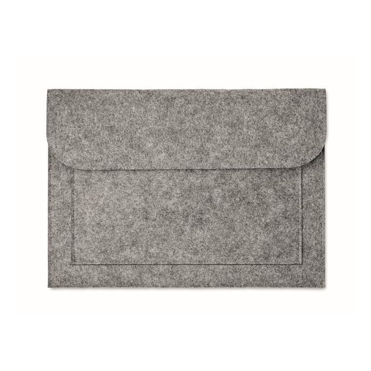 Husa pentru laptop din pâslă POUCHLO Gri