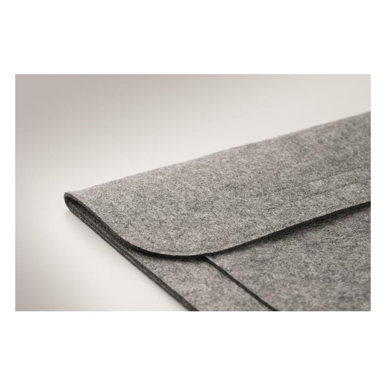 Husa pentru laptop din pâslă POUCHLO Gri