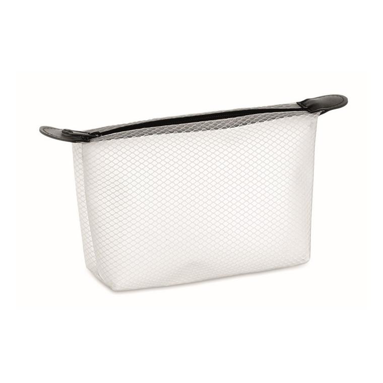 Geantă toaletă din plasă EVA BALI BAG Alb transparent