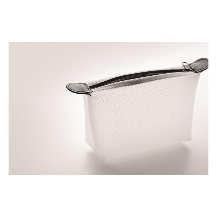 Geantă toaletă din plasă EVA BALI BAG Alb transparent