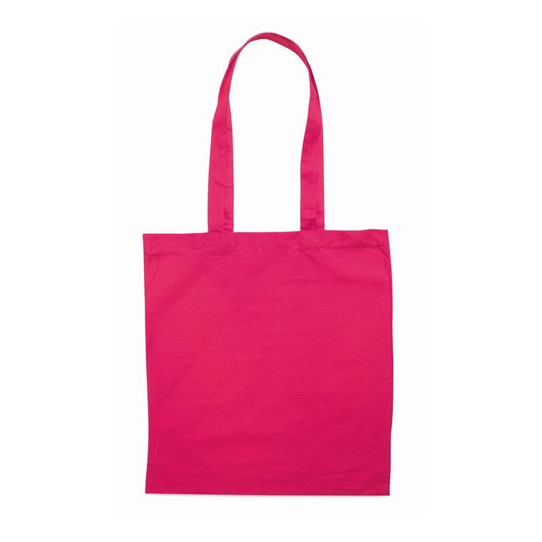 Sacoșă cumpărături din bumbac COTTONEL COLOUR ++ Fuchsia