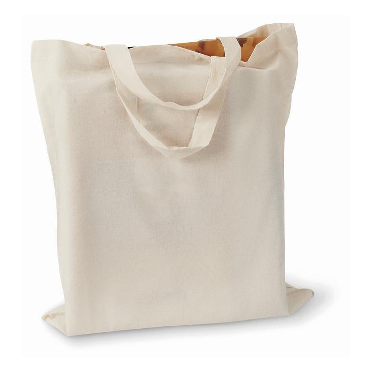 Sacoșă cumpărături din bumbac MARKETA + Bej