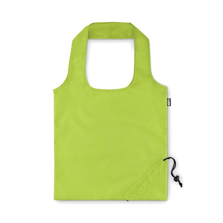 Sacoșă pliabilă din RPET FOLDPET Lime