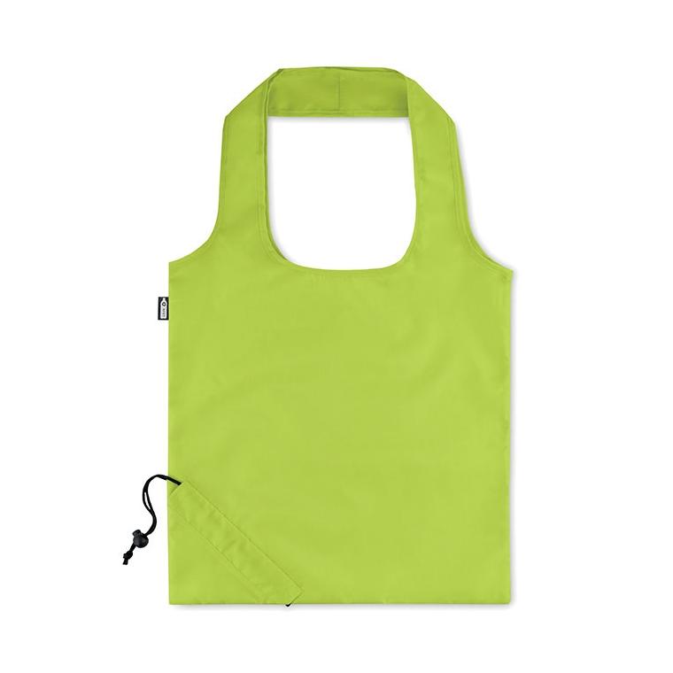 Sacoșă pliabilă din RPET FOLDPET Lime