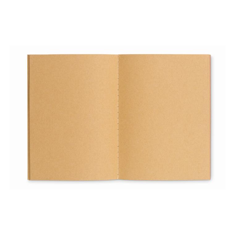 Notes cu copertă cartonată A6 MINI PAPER BOOK Bej