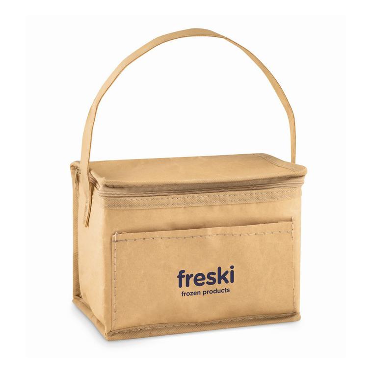 Geantă frigo din hârtie țesută PAPERCOOL Bej