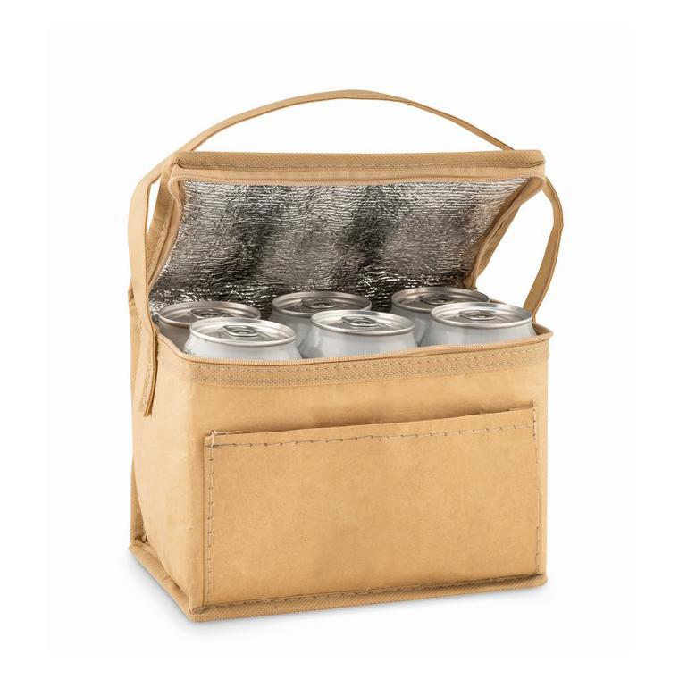 Geantă frigo din hârtie țesută PAPERCOOL Bej