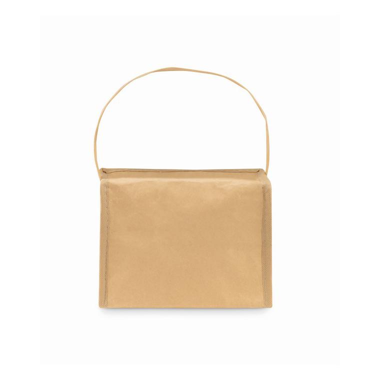 Geantă frigo din hârtie țesută PAPERCOOL Bej