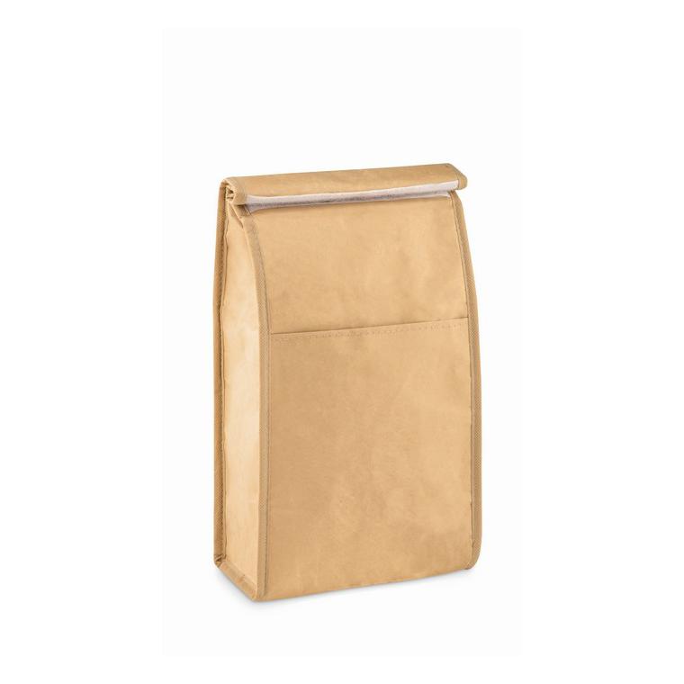 Pungă 3L din hârtie țesută PAPERLUNCH Bej