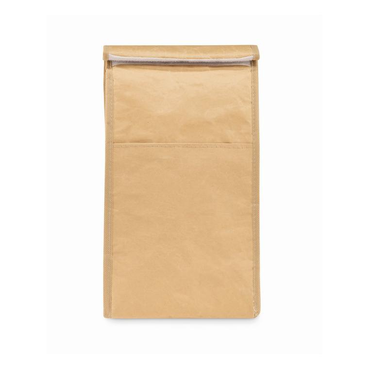 Pungă 3L din hârtie țesută PAPERLUNCH Bej