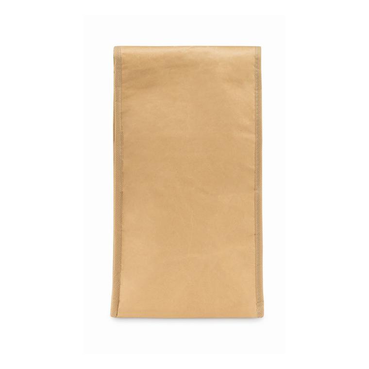 Pungă 3L din hârtie țesută PAPERLUNCH Bej