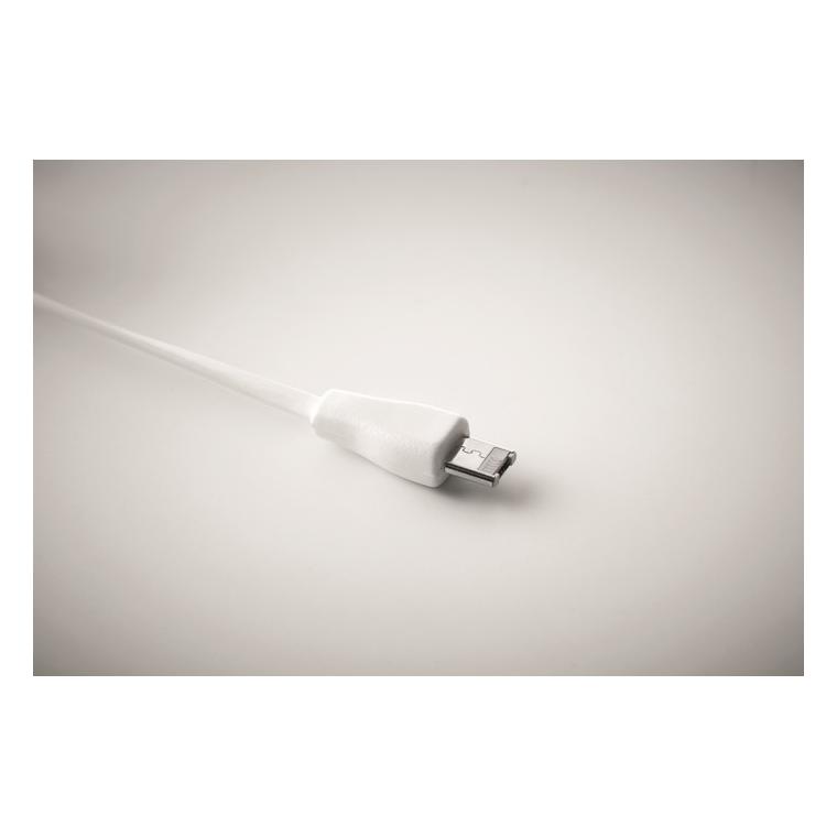 Cablu 3 în 1 din bambus CLAUER Natur