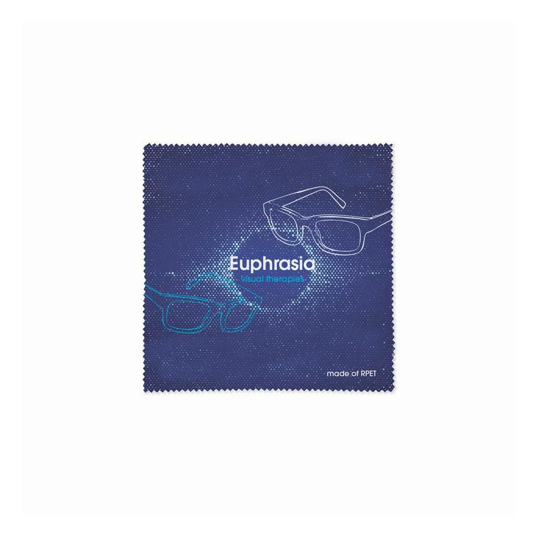 Lavetă de curățat RPET 13 x 13 cm RPET CLOTH Alb
