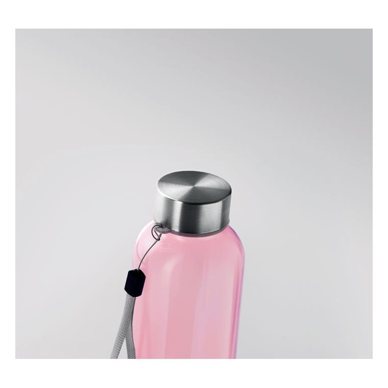 Sticlă de 500ml din RPET UTAH RPET Roz transparent