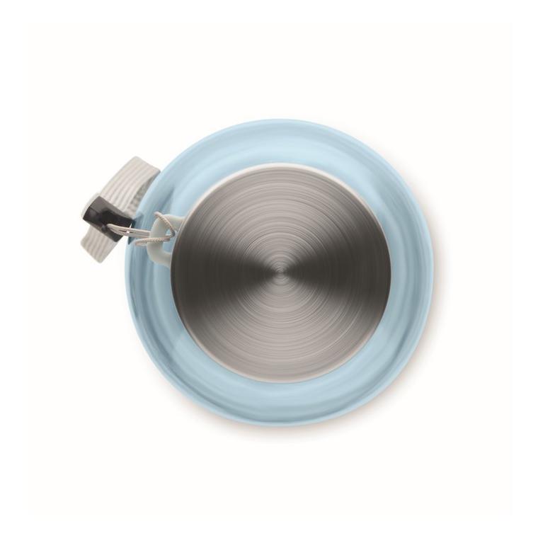 Sticlă de 500ml din RPET UTAH RPET Albastru deschis transparent