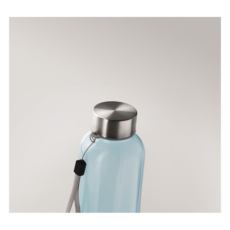 Sticlă de 500ml din RPET UTAH RPET Albastru deschis transparent