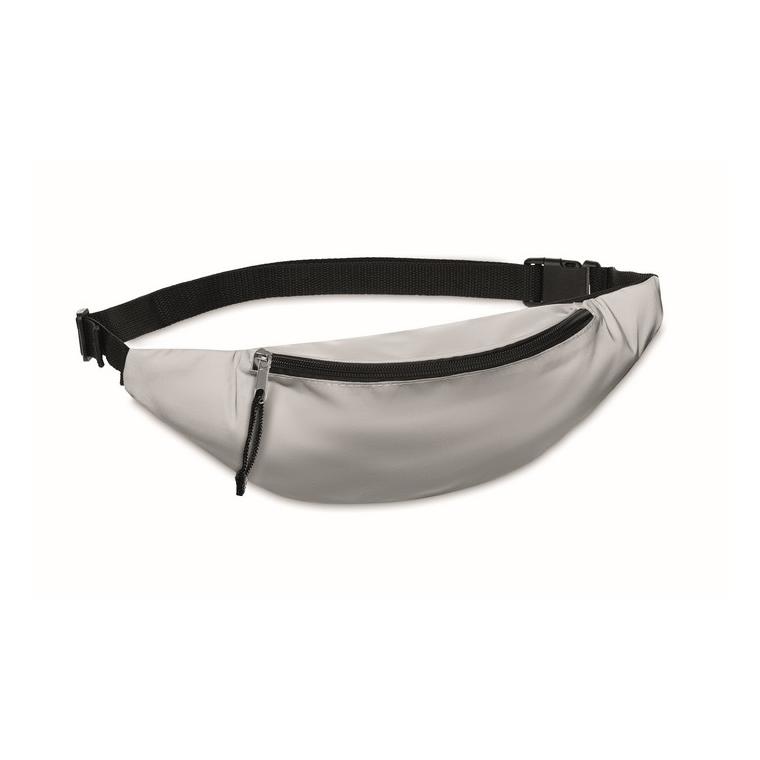 Borsetă reflectorizantă VISIWAIST Argintiu mat