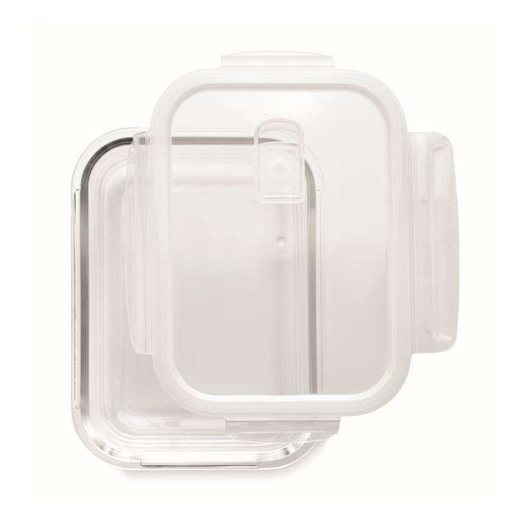 Cutie de prânz sticlă 900ml PRAGA LUNCHBOX Transparent