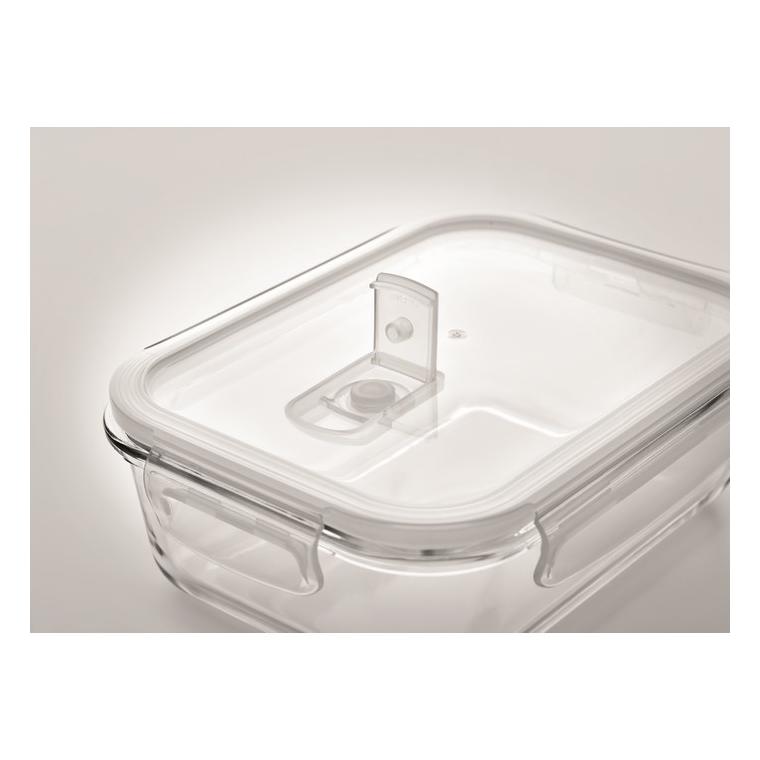 Cutie de prânz sticlă 900ml PRAGA LUNCHBOX Transparent