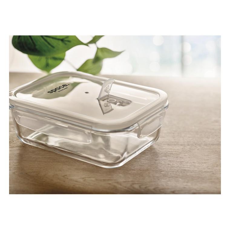 Cutie de prânz sticlă 900ml PRAGA LUNCHBOX Transparent