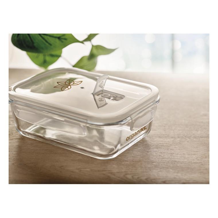 Cutie de prânz sticlă 900ml PRAGA LUNCHBOX Transparent