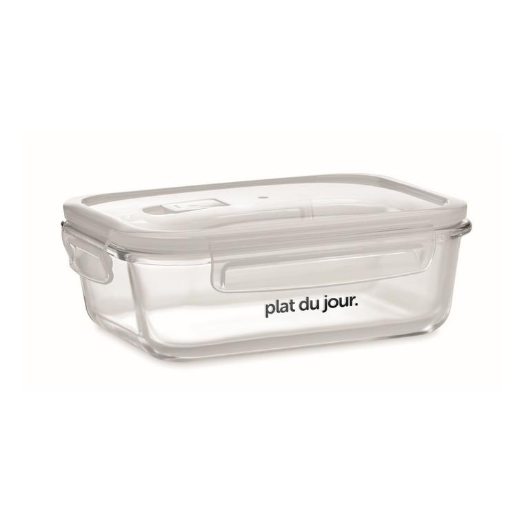 Cutie de prânz sticlă 900ml PRAGA LUNCHBOX Transparent