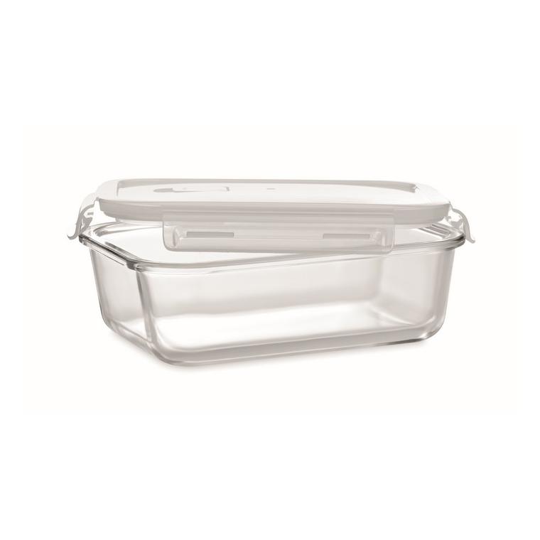 Cutie de prânz sticlă 900ml PRAGA LUNCHBOX Transparent