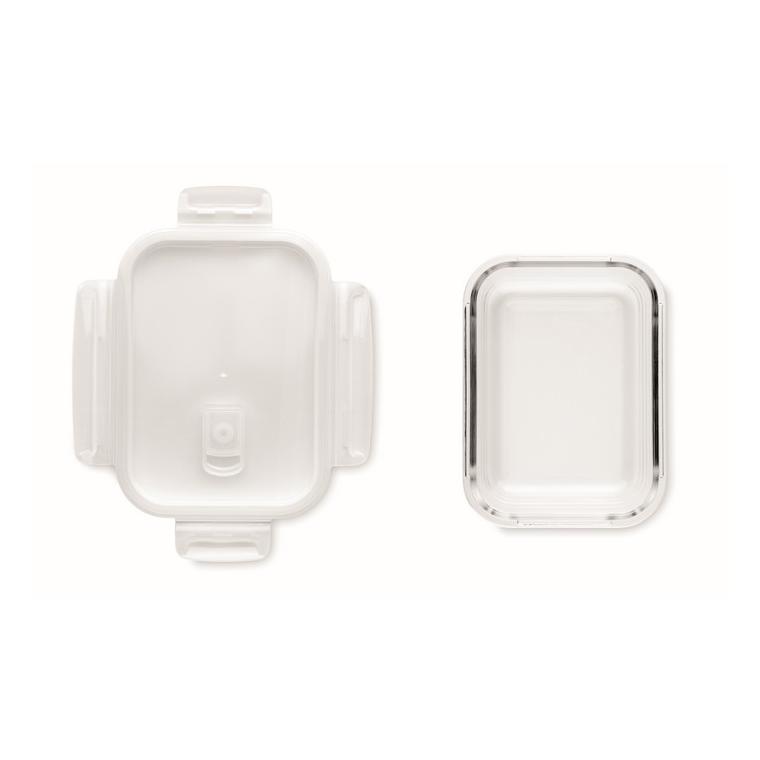 Cutie de prânz sticlă 900ml PRAGA LUNCHBOX Transparent