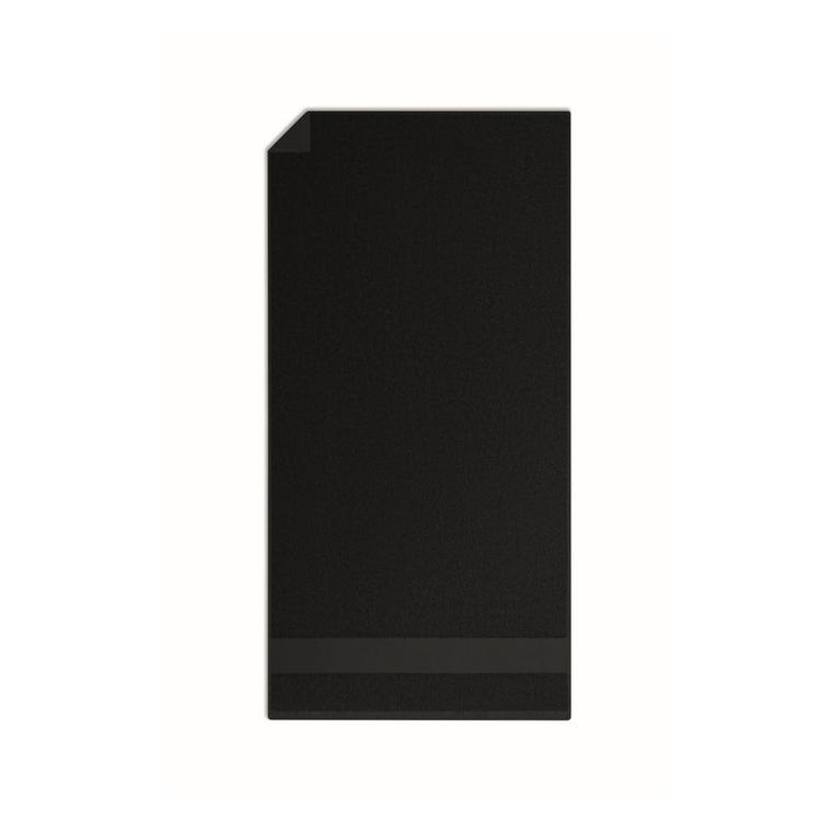 Prosop bumbac organic 100 x 50 cm TERRY Negru