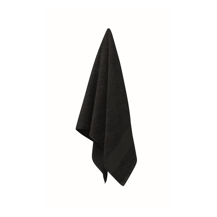Prosop bumbac organic 100 x 50 cm TERRY Negru