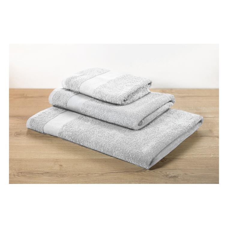 Prosop bumbac organic 100 x 50 cm TERRY Alb