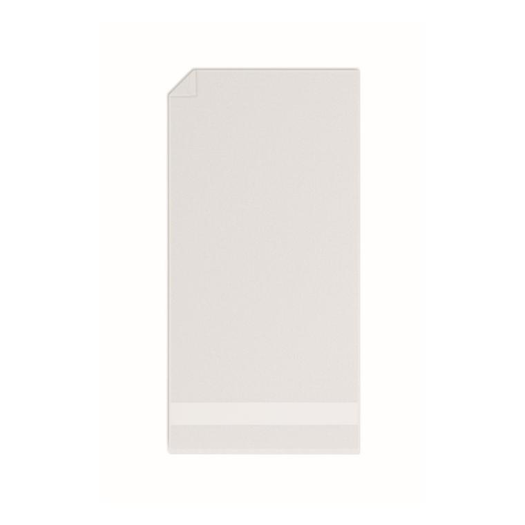 Prosop bumbac organic 100 x 50 cm TERRY Alb