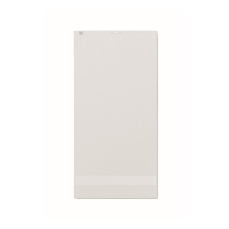 Prosop bumbac organic 100 x 50 cm TERRY Alb