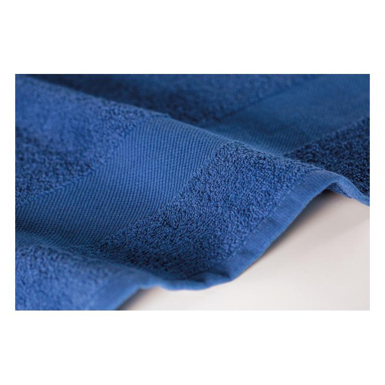 Prosop bumbac organic 100 x 50 cm TERRY Albastru regal