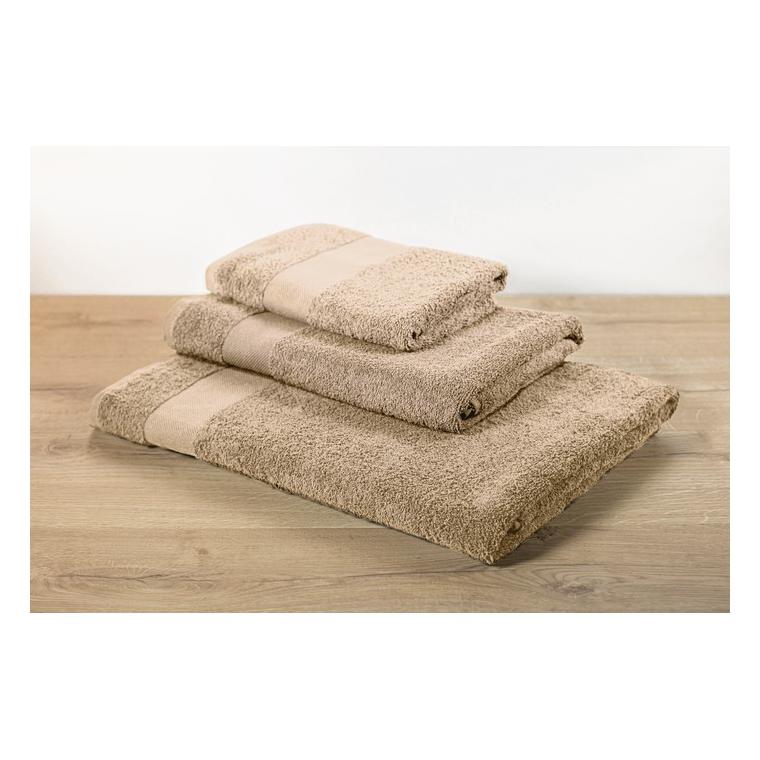 Prosop bumbac organic 100 x 50 cm TERRY Fildeș