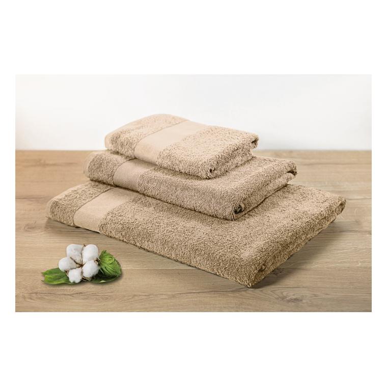 Prosop bumbac organic 100 x 50 cm TERRY Fildeș