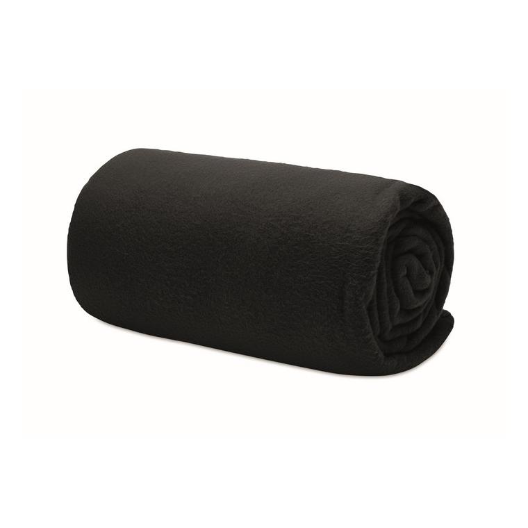 Pătură de călătorie, lână RPET MUSALA RPET Negru