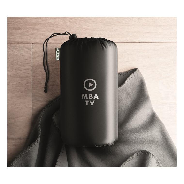 Pătură de călătorie, lână RPET MUSALA RPET Gri