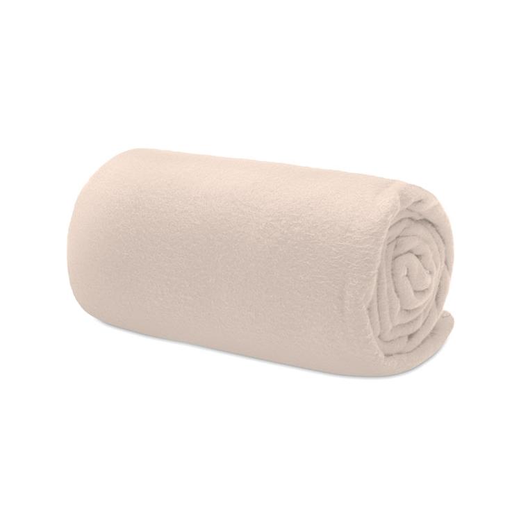 Pătură de călătorie, lână RPET MUSALA RPET Bej