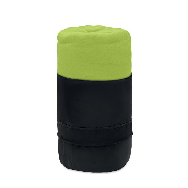 Pătură de călătorie, lână RPET MUSALA RPET Lime