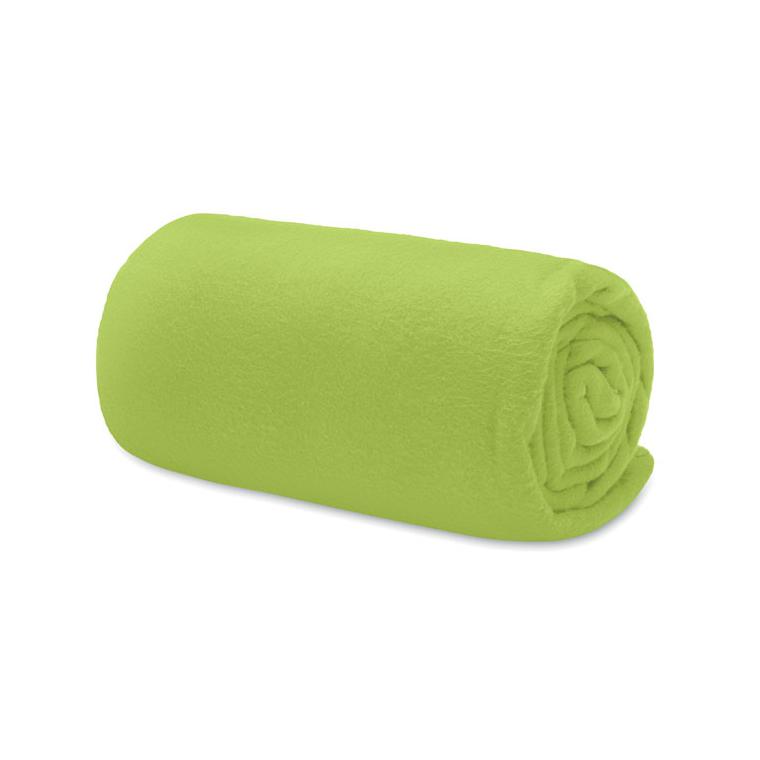 Pătură de călătorie, lână RPET MUSALA RPET Lime