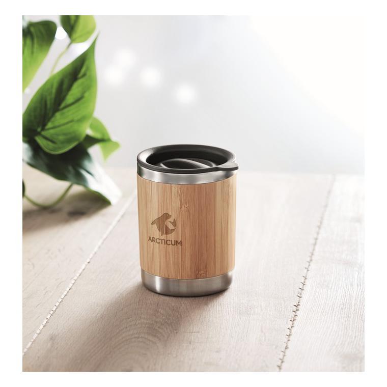 Pahar, perete de bambus 250 ml LOKKA Natur