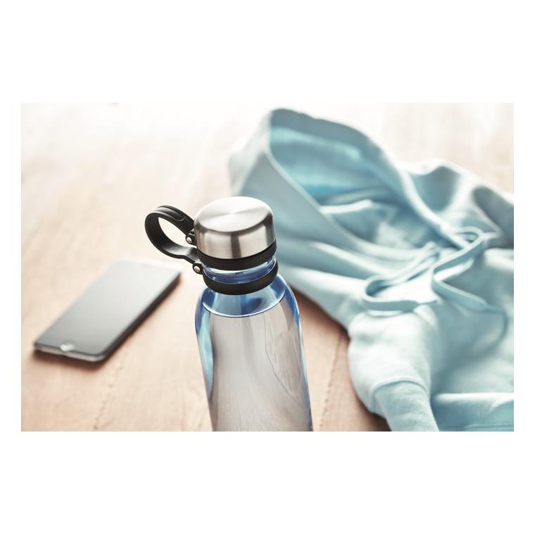 Sticlă RPET de 780 ml ICELAND RPET Albastru deschis transparent