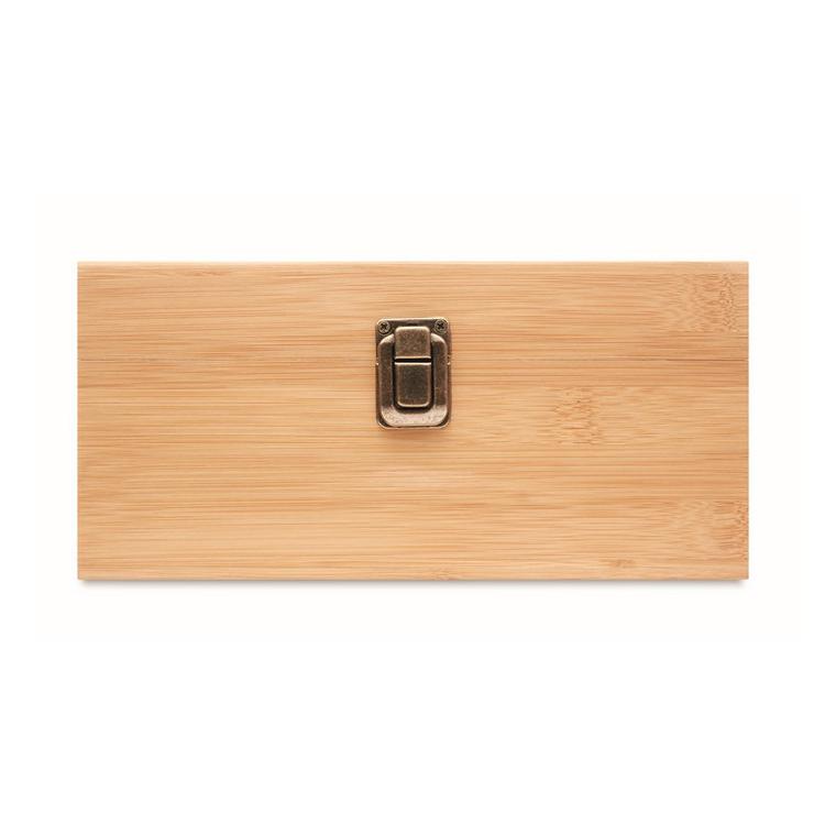 Set pentru whisky în cutie bambus INVERNESS Natur