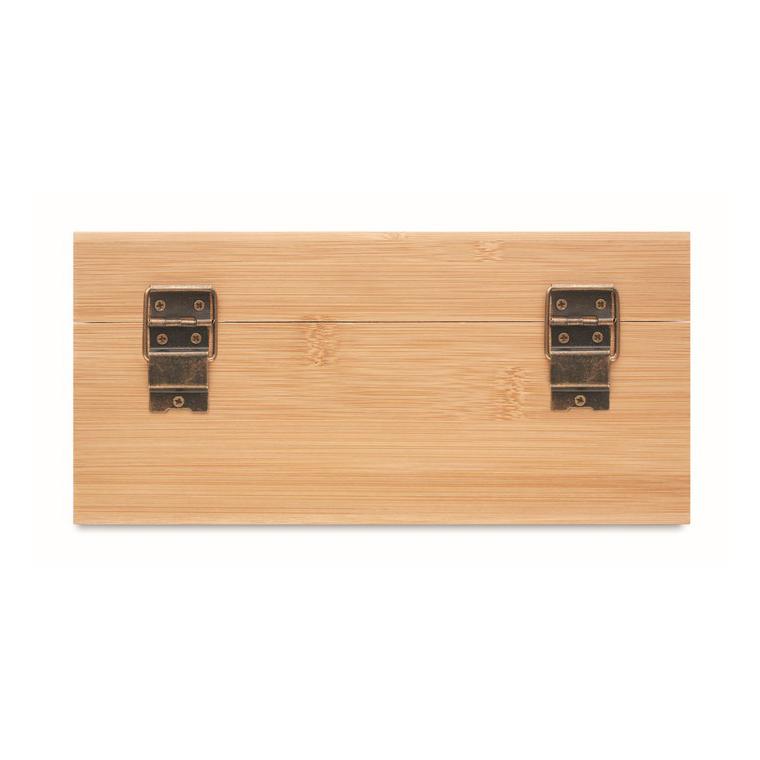 Set pentru whisky în cutie bambus INVERNESS Natur