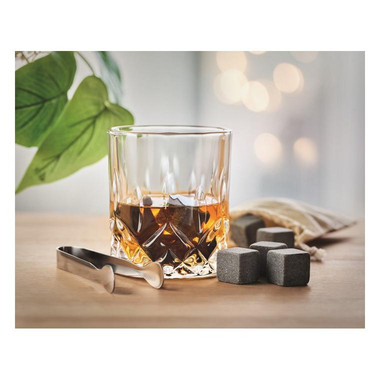 Set pentru whisky în cutie bambus INVERNESS Natur