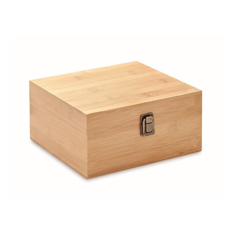 Set pentru whisky în cutie bambus INVERNESS Natur