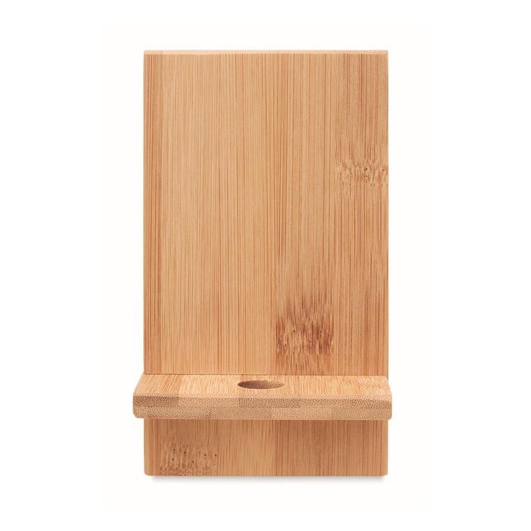 Suport pentru telefon de bambus WHIPPY Natur